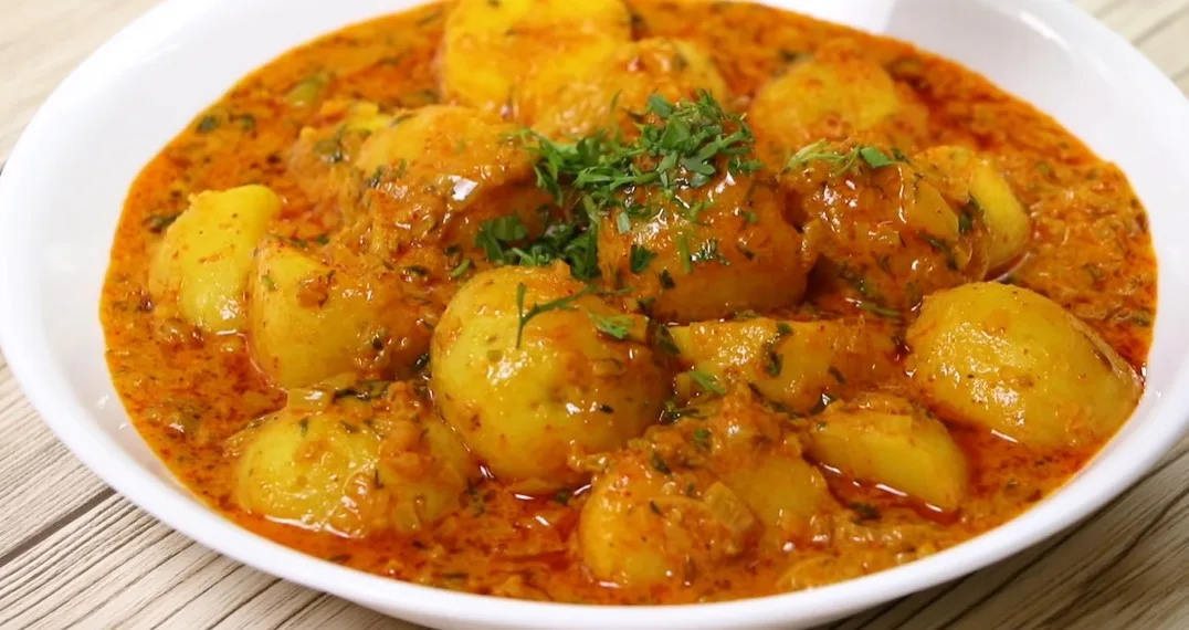 dahi aloo recipe