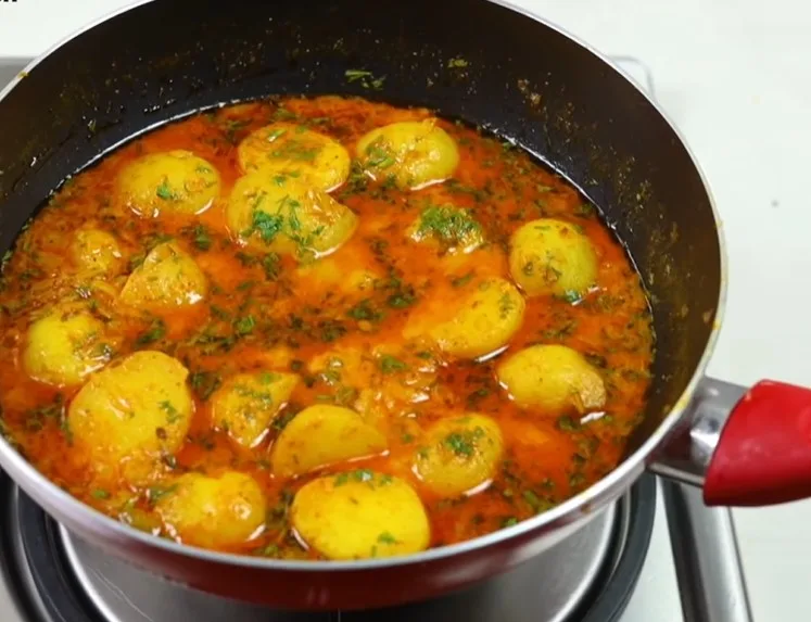 dahi aloo recipe